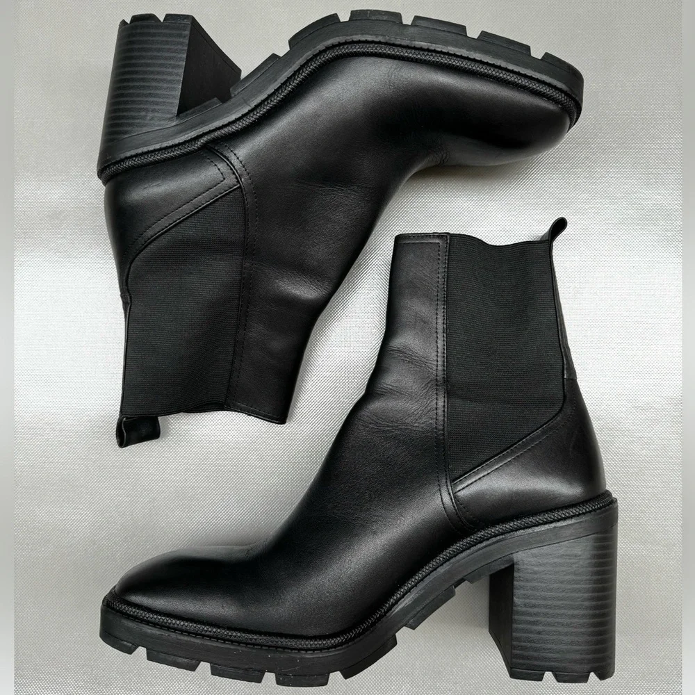 Zara Leather Boots